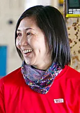 藤田美代選手の写真